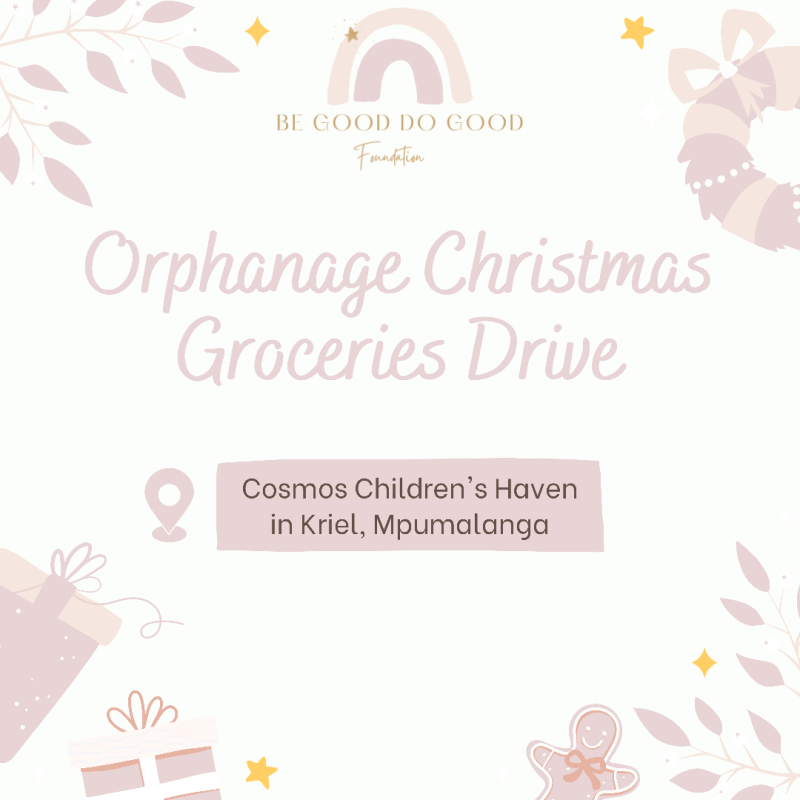 Orphanage Christmas Groceries Drive| Cosmos Children’s Haven